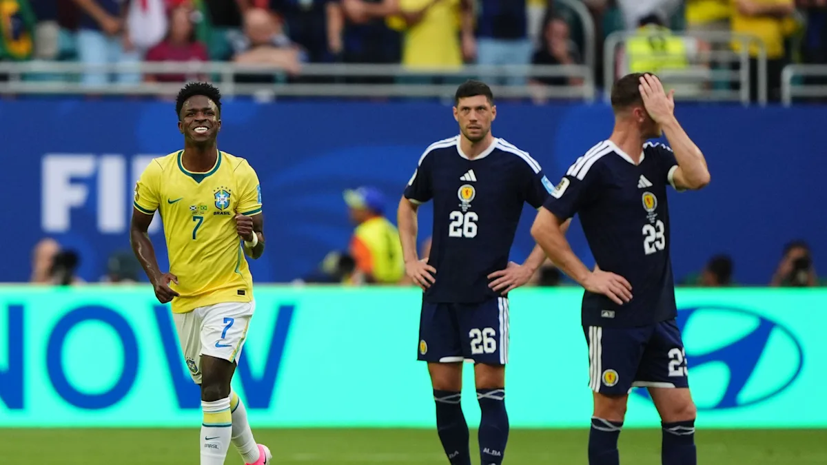 Scotland's qualification hopes left up in the air after 3-0 Brazil defeat