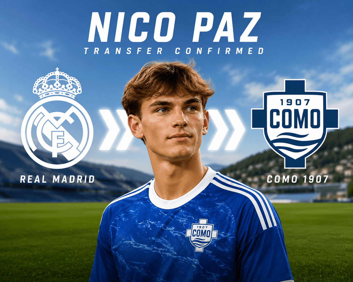 Nico Paz Transfer News: Como Agree Permanent Deal With Real Madrid