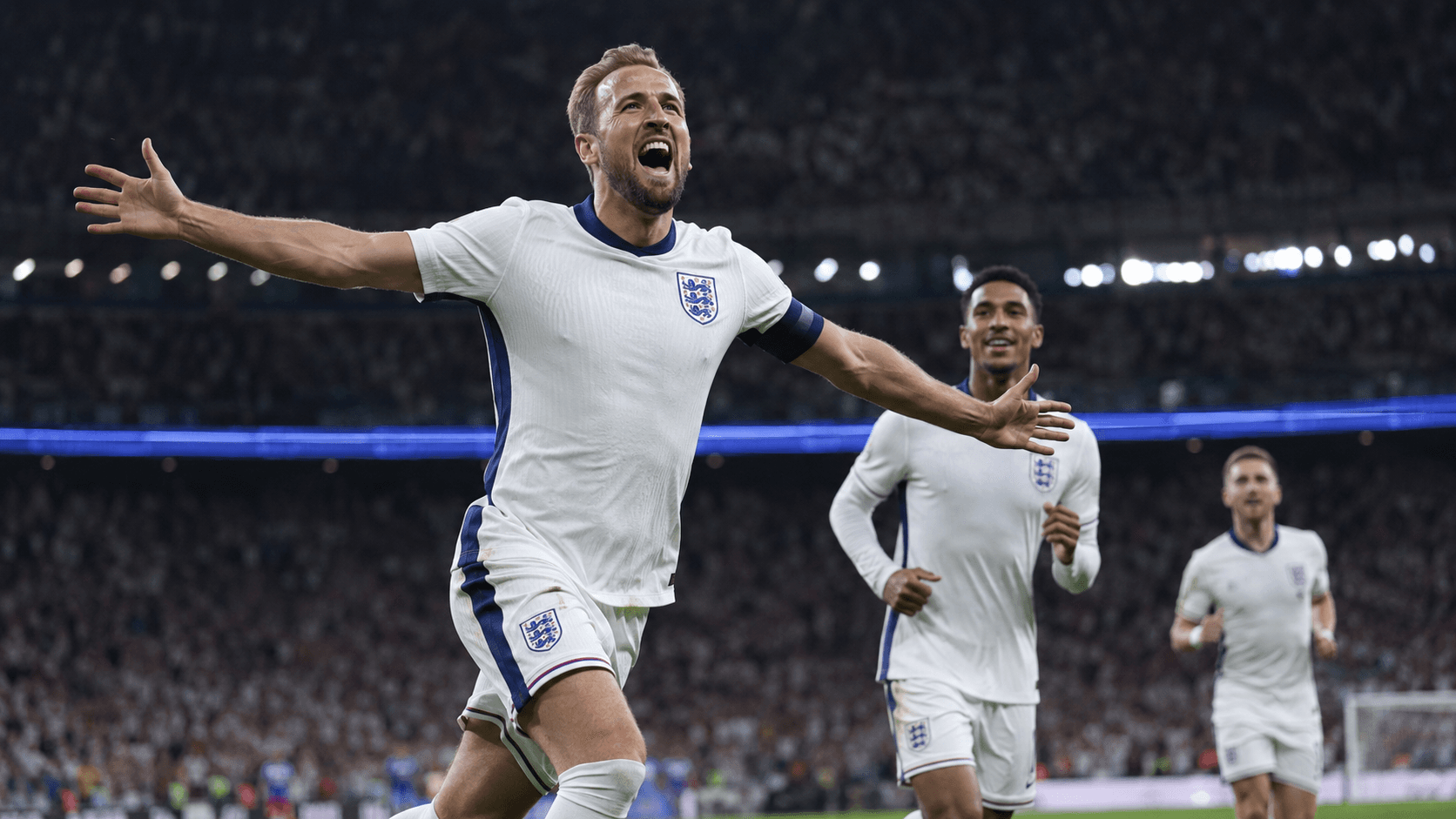 Harry Kane Jubilating