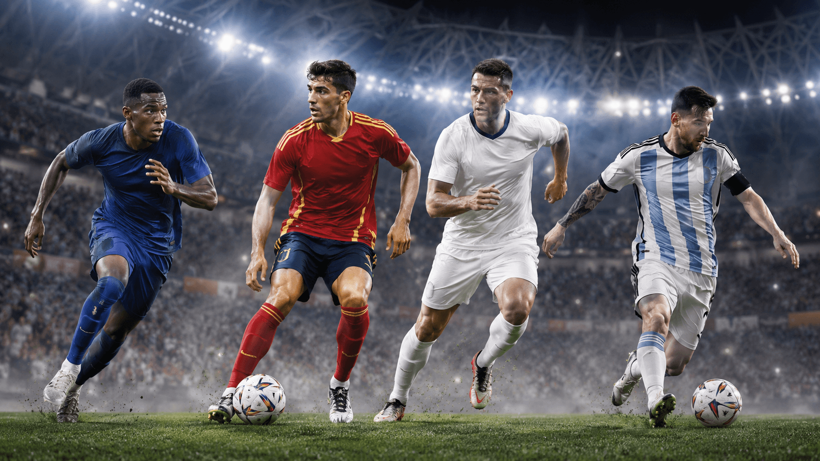 Four Giants, Four Attacking Identities: How France, Spain, England and Argentina Reached the World Cup Semi-Finals
